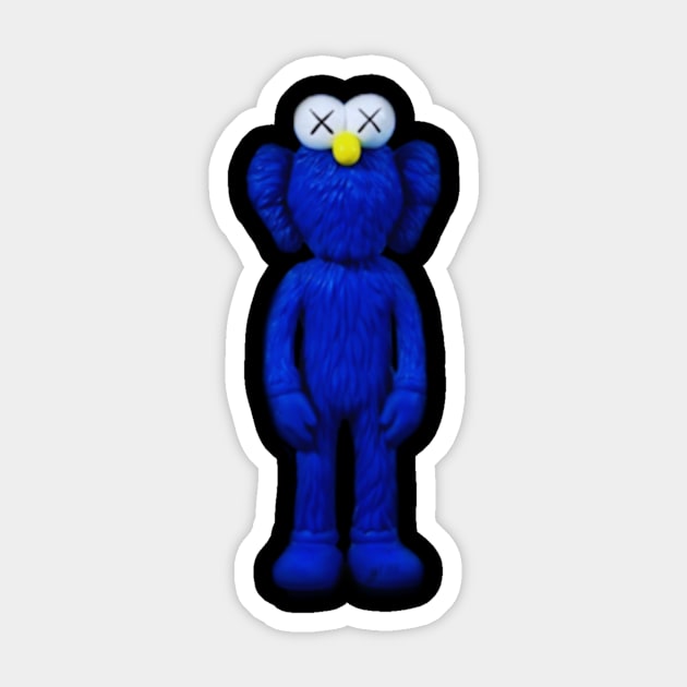 Kaws Lintang 4 Sticker by Vidi MusiCartoon